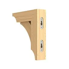 Wooden bracket KR-070 from pine 200&times;44&times;200 mm Prestige &mdash; buy | Stavros