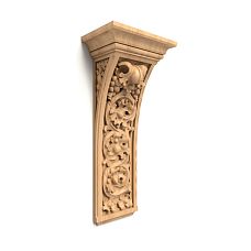 Carved Bracket KR-055 from Natural Wood