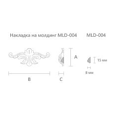 Carved Connector Plate N-401 Drawing