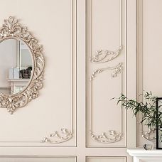 Wooden applique furniture and wall decoration N-425R