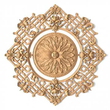 Резная Розетка R-071 Для Классического Стиля