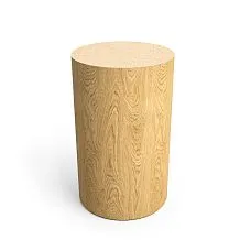 Table base STL-042 from MDF with oak and beech Prestige imitation under enamel, cylindrical shape 450&times;740 mm