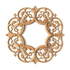 Carved Frame RM-043 from Oak and Birch