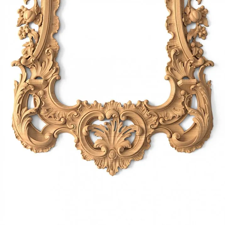 Elegant Carved Frame RM-046 Wooden