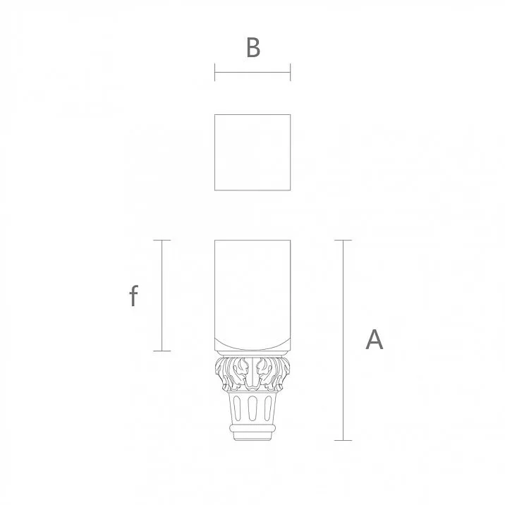 Drawings of Carved Legs for Sofa, Chair