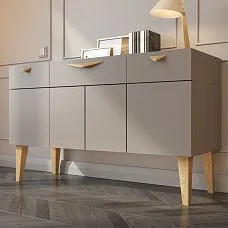 Modern wooden legs for stool, bench