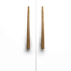 Wooden furniture handles with fittings