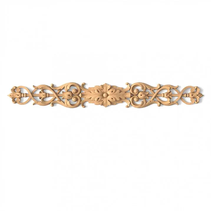 Decorative element for decorating furniture, walls or wooden items