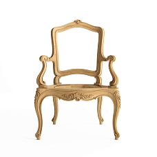 Chair frame STU-003 front view &mdash; the basis for creating a chair