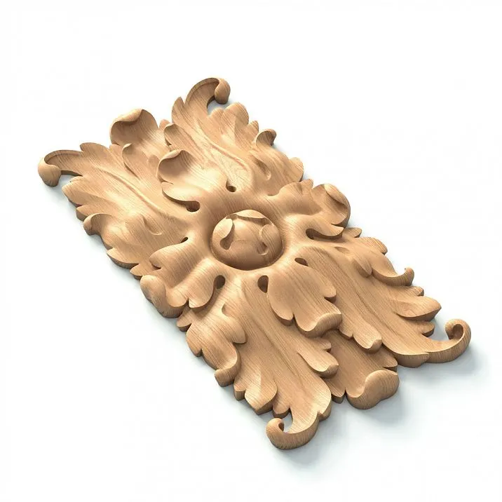 Decorative Socket with Acanthus Leaf Pattern R-068