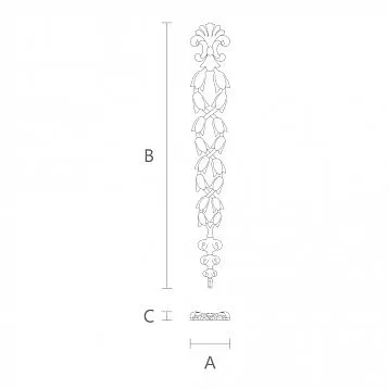 Лепнина из полиуретана потолок