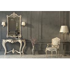 Chair based on the chair frame STU-003 in interior