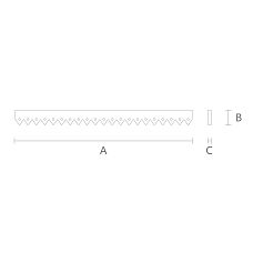 Carved door stop NL-5 wood drawing