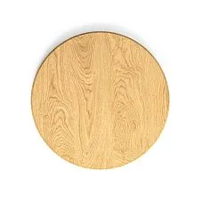 Round ST-027-1 countertop made of beech, top view