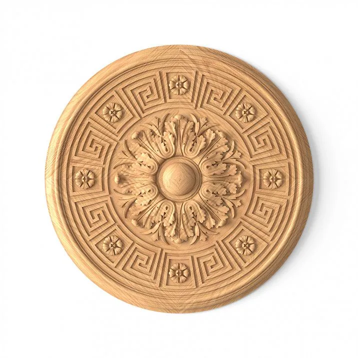 Exclusive Interior Decoration: Carved Rosette R-050