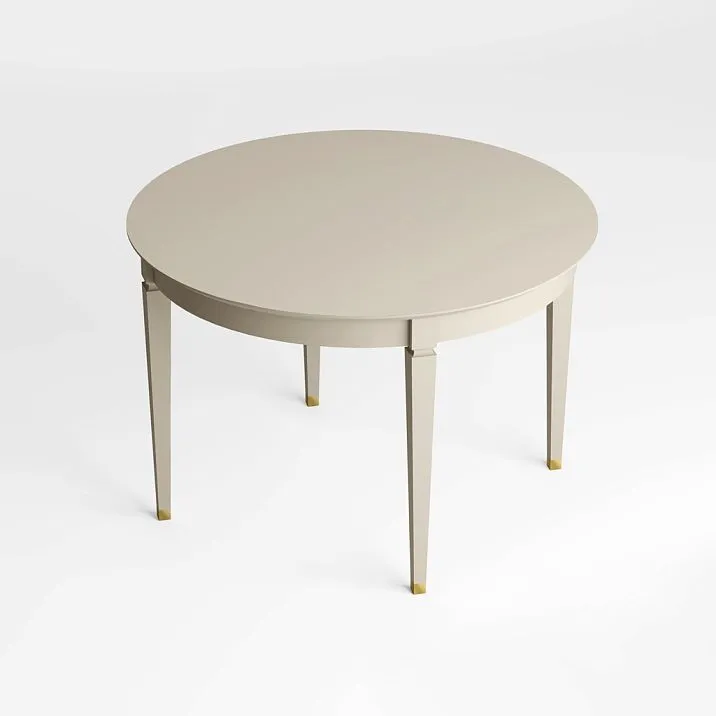 Detailed top plan of the York 002-011 table with visible wood texture and high-quality natural wood finish.