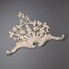 Luxurious interior with polyurethane molded decoration.