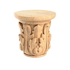 Carved Capital KL-048 from Solid Oak and Beech