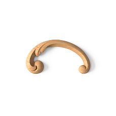 Carved wooden inlay N-288L in romantic style