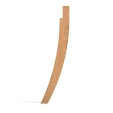 Curved modern wooden legs photo