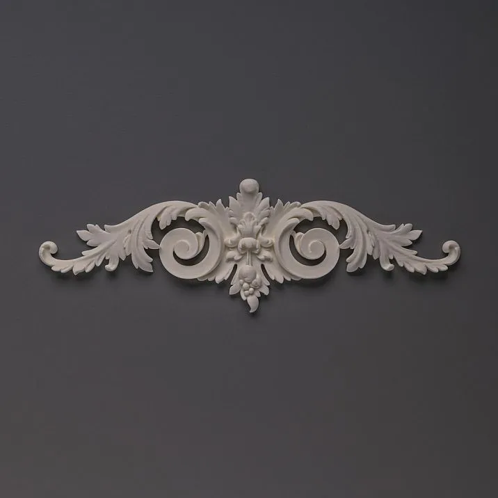 NPU-250 polyurethane carved overlay - a decorative element for walls and furniture