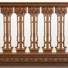 Carved molding K-025 for finishing wooden items