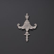 Carved overlay NPU-113 made of polyurethane - a decorative element for interior