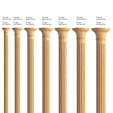 Carved Capital KL-066 - Size Range and Sets with Miter