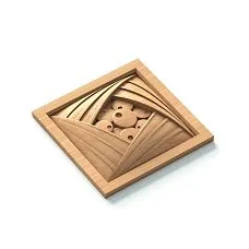 Architectural Element &mdash; Carved Rose for Interior