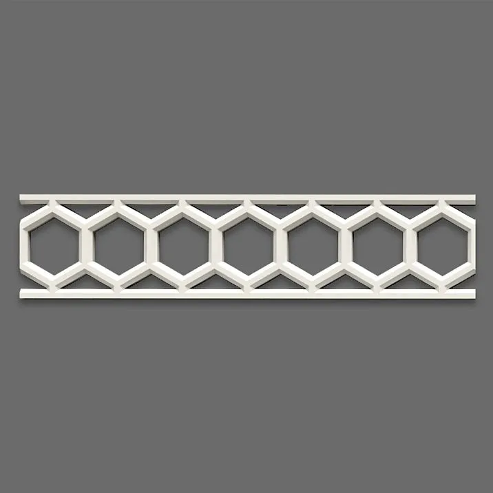 Buy decorative polyurethane molding KPU-118 &mdash; decorative overlay for classic and modern interiors