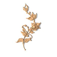 Carved wooden inlay N-468L for decoration