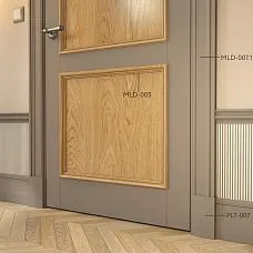 Wooden molding MLD-005 for use on doors