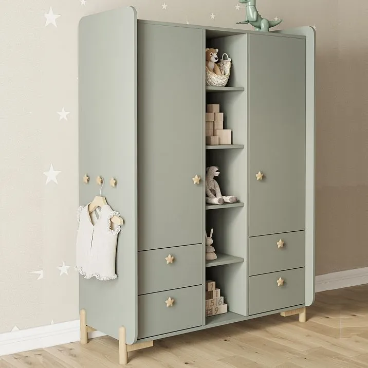 Wooden leg for bed, nightstand, ottoman