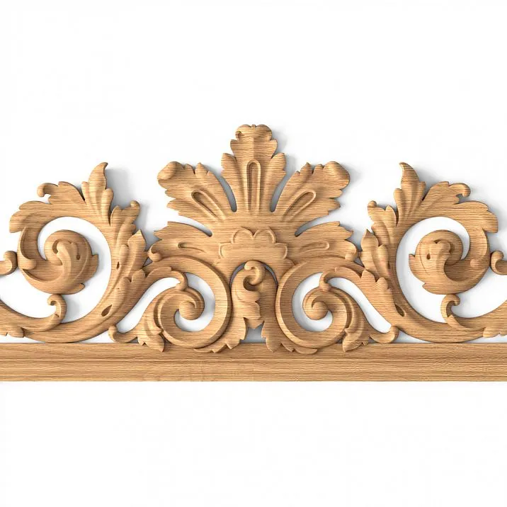 Detailed View of Carved Frame RM-009