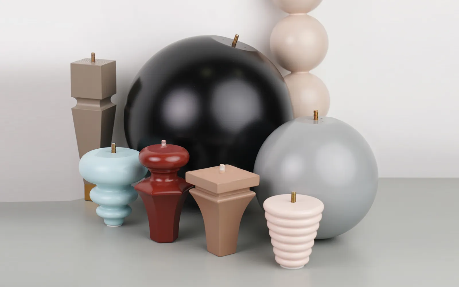 Ножки с покрытием