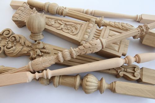 Wooden Balusters for Stairs in Orenburg