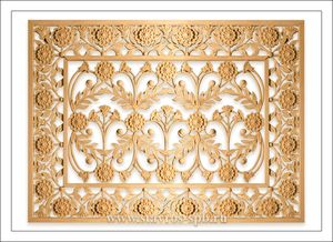 Skillfully executed woodwork