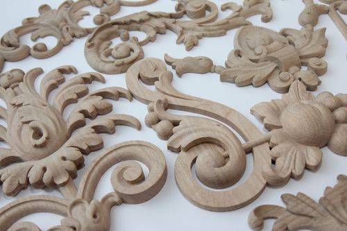 Wooden balusters in Perm