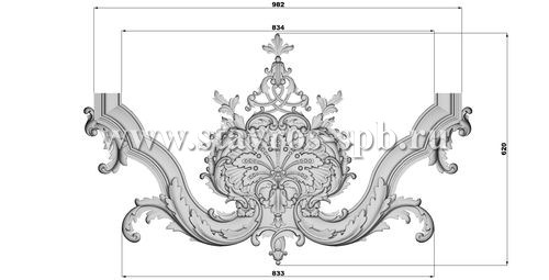 Wooden balusters in Izhevsk