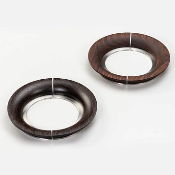 Orion HL-068M furniture handle made of solid wood - top view