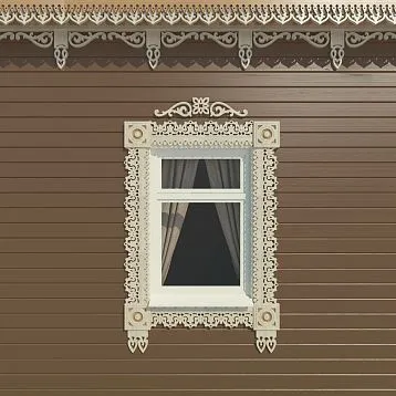 House decorations, wood carving