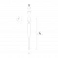 Геометрическая мебельная ножка MN-188 - 2