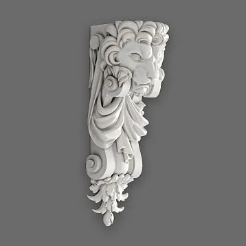 Polyurethane relief decor KRPU-034