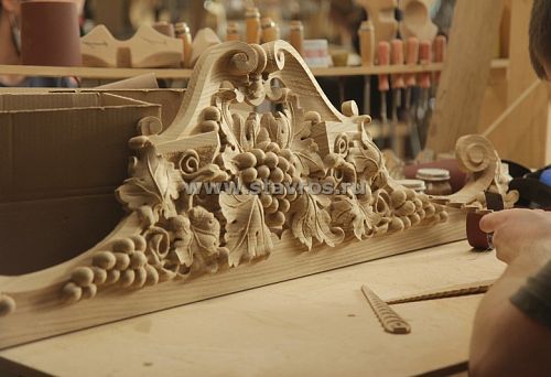 Classic wood carving
