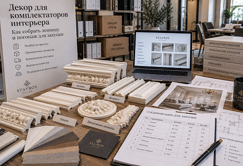 Decor for interior specifiers: how to source moldings and trim for procurement