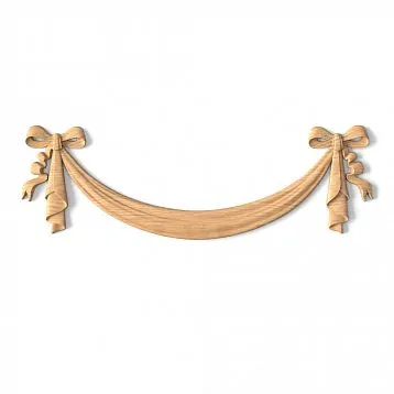 Wooden decorative inlay with pattern for decorating doors, walls, or furniture