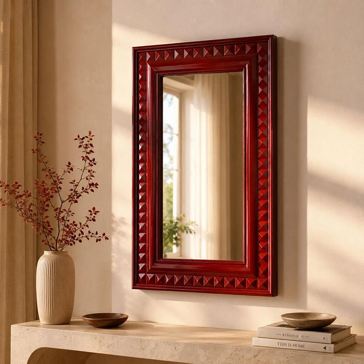 RM-044 frame in Art Deco style for elegant bedroom decor.