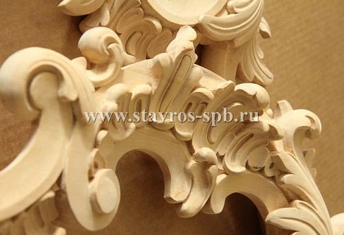 Wooden balusters in Pskov