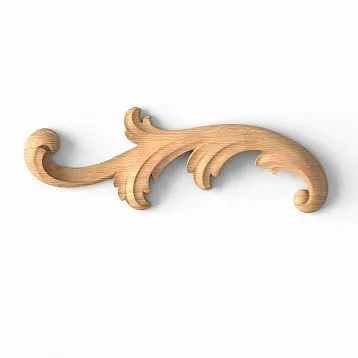 Carved decoration for furniture and interior