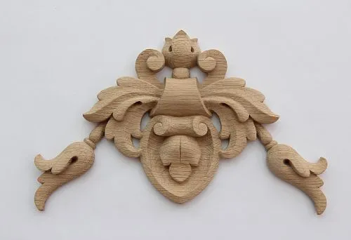 Carved wooden furniture element &mdash; classic decor that adds uniqueness and elegance to the interior